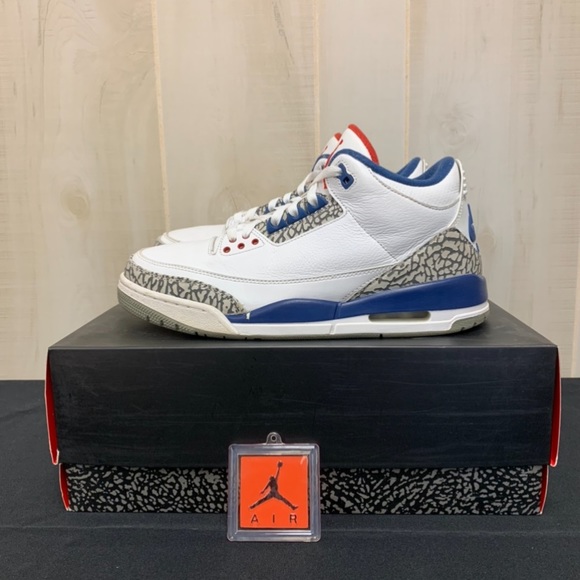 Jordan 3 True Blue - Picture 1 of 4